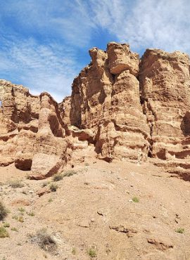 Three canyons of charyn river